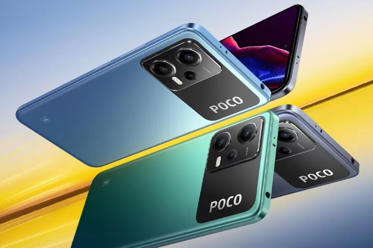 POCO X5 5G tampil garang dengan Snapdragon 695  (Tangkapan layar poco.id))