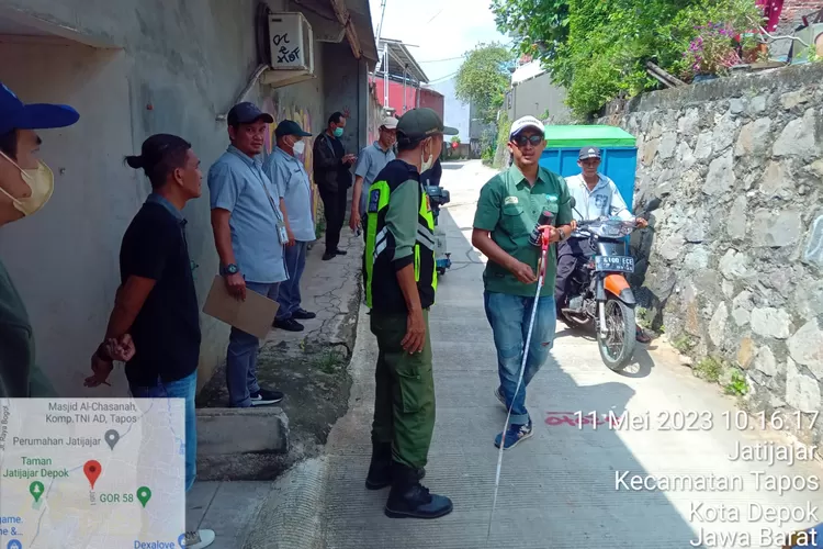 PERIKSA : Audit kegiatan fisik dan non fisik di Kelurahan Jatijajar, Kecamatan Tapos.