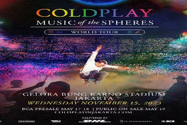 Harga Tiket Konser Coldplay Jakarta (Instagram temgmt)