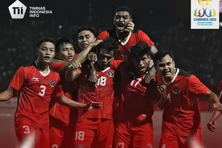 Timnas U22 Indonesia lolos ke final sepakbola SEA Games Kamboja.