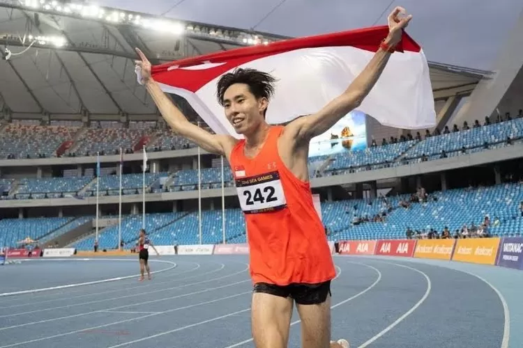 Profil Soh Rui atlet Singapura jadi perbincangan karena ajang SEA Games 2023. (Instagram/@runsohfast)