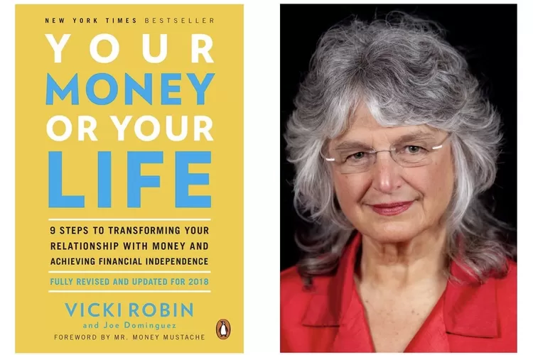 Potret Vicki Robin dan Karyanya tentang buku keuangan (Hermoney.com)