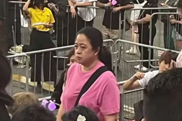 Puan Maharani diduga nonton konser Blackpink di Singapura 