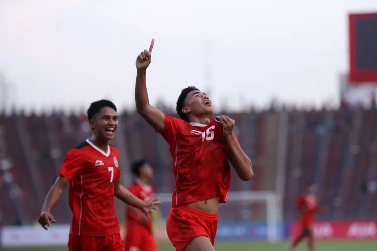 Pemain Timnas Indonesia saat selebrasi  (Sumber: PSSI)