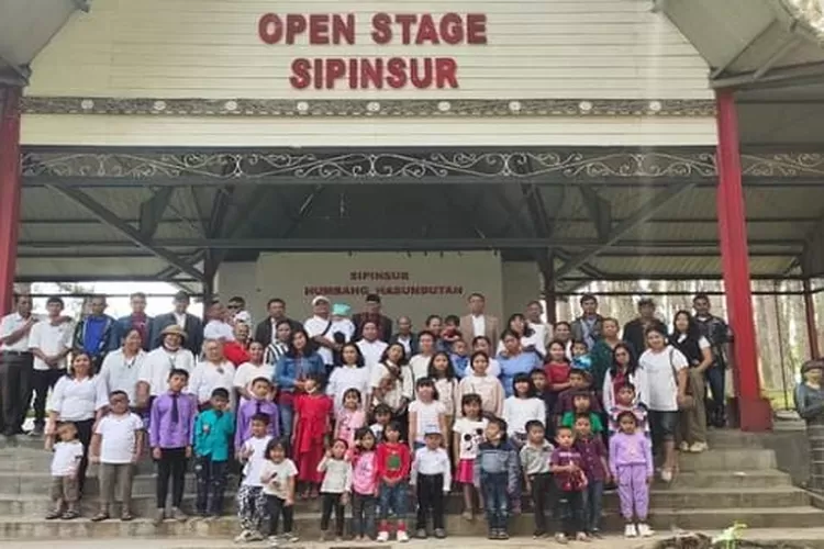 Lokasi objek wisata Sipincur, Humbahas (. Realitasonline.id/Dok)