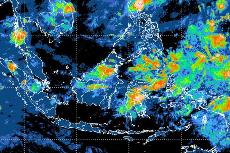 Prakiraan cuaca dari BMKG untuk wilayah Jakarta dan Padang di hari Rabu 17 Mei 2023 (Website BMKG)