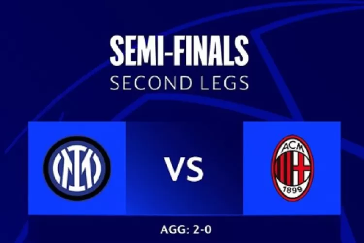 Inter Milan vs AC Milan Liga Champions UEFA 2023, Inter Milan Sudah Unggul 2 Gol (www.instagram.com/@championsleague)