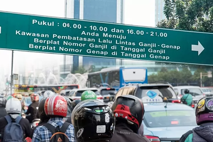 Ini 25 ruas jalan yang diberlakukan ganjil genap di Jakarta. (jakarta.go.id)