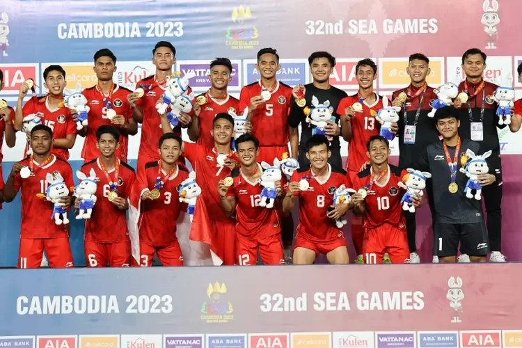 Berapa Bonus Hadiah Timnas Indonesia U22 yang diterima SEA Games 2023? Kalahkan Thailand, Emas Segini! (Twitter.com/ @PSSI)