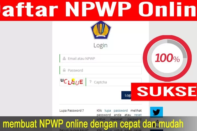 Cara Mudah Membuat NPWP Online, Panduan Lengkap Untuk Pendaftaran Nomor ...