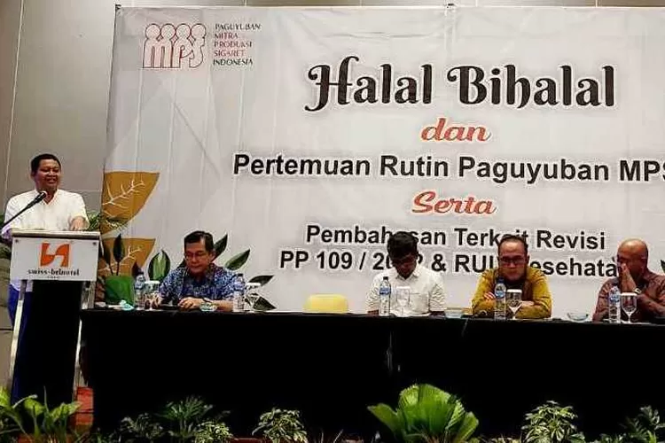 Ketua Paguyuban MPSI Sriyadi Purnomo mengatakan pasal Zat Adiktif Tembakau di RUU Kesehatan diskriminatif (istimewa)
