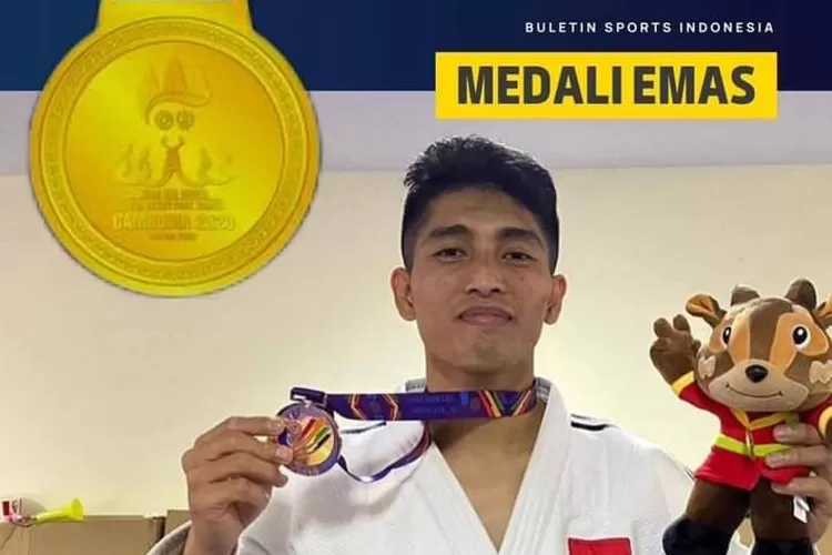 Medali emas semata wayang itu dipersembahkan judoka asal Bali Dewa Kadek Rama yang tampil di kelas 66 kg putra (Ist)
