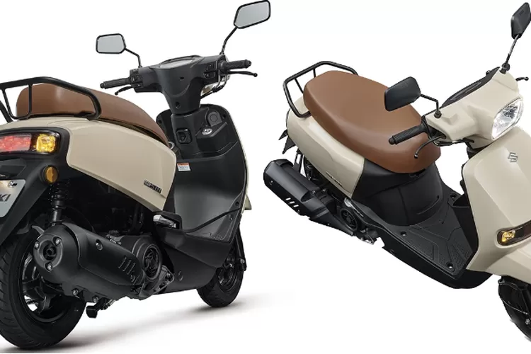 Suzuki Bikin Honda Scoopy Ketar Ketir Rilis Skutik Retro Mirip Vespa