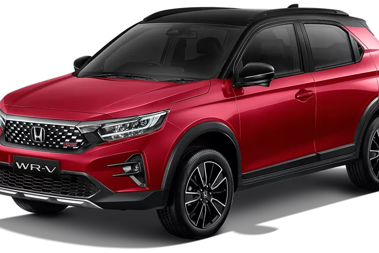 Ilustrasi.Tampilan mobil Honda WR-V.