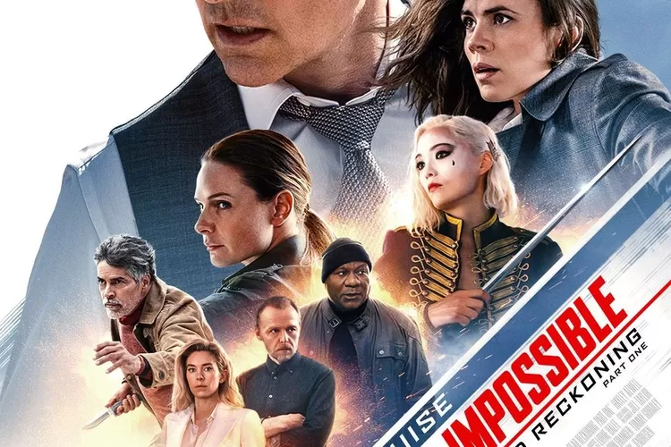 Poster terbaru dari&nbsp;Mission Impossible : Dead Reckoning Part One, Vanessa Kirby dan Tom Cruise (Instagram @missionimpossible @vanessa__kirby)