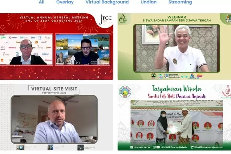 Berbagai jasa dari Eventalk yang melayani event virtual maupun zoom meeting. (Eventalk)