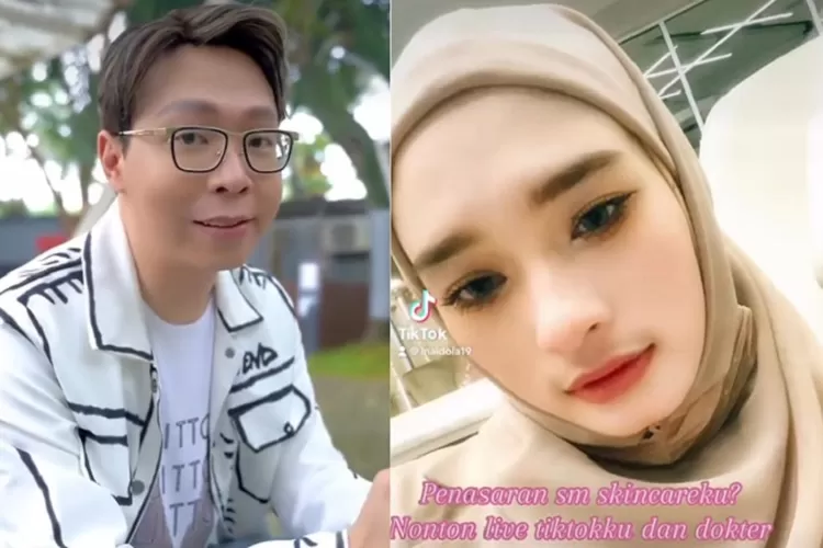 Inara Rusli dan dokter Richard Lee (Kolase ist)