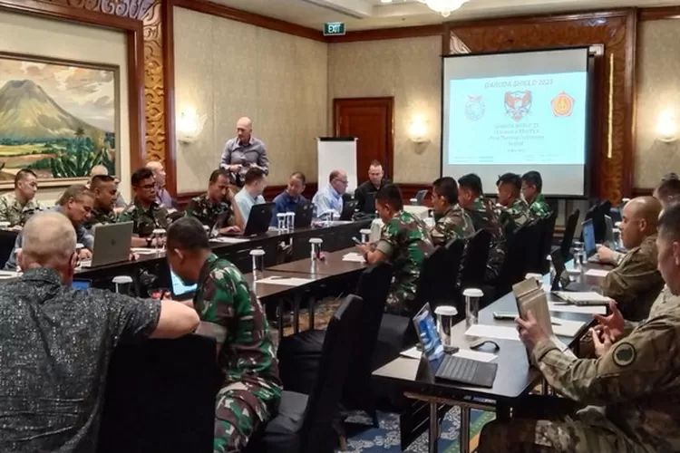 Final Planning Conference (FPC) Super Garuda Shield ke 17 tahun 2023, yang direncanakan akan diikuti oleh militer 22 negara sahabat. Foto: Puspen TNI