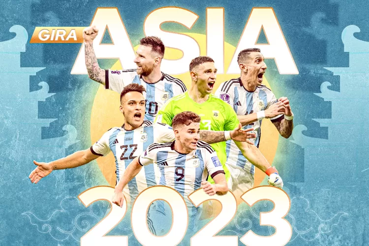 Argentina akan bertanding laga persahabatan pada Tur Asia 2023