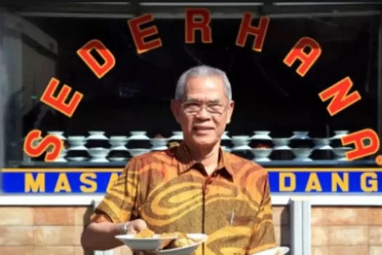 Haji Bustaman, pendiri Rumah Makan Padang Sederhana  Keyword: Sumatera Barat, pengusaha sukses, Bustaman, rumah makan sederhana (Danica)
