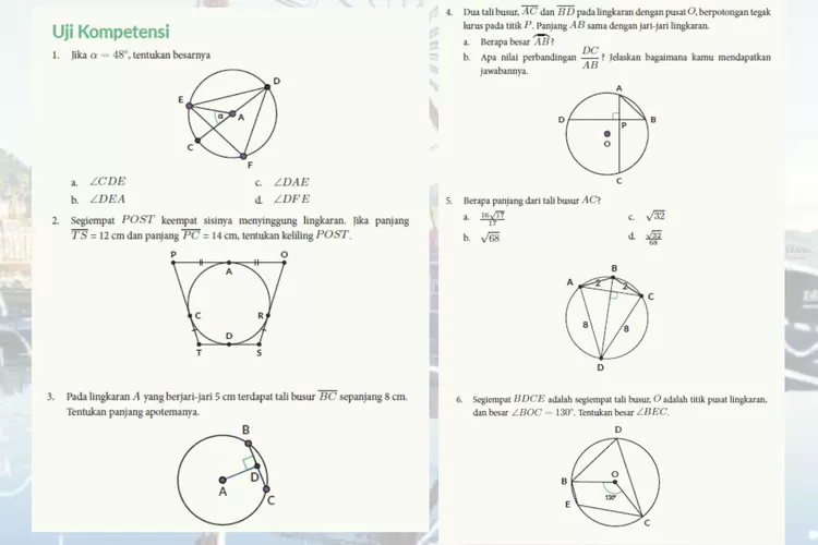 Uji Kompetensi Matematika kelas 11 halaman 76 77 78 Kurikulum Merdeka