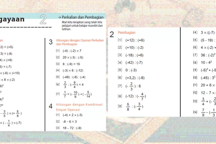 Matematika kelas 7 halaman 55 Kurikulum Merdeka