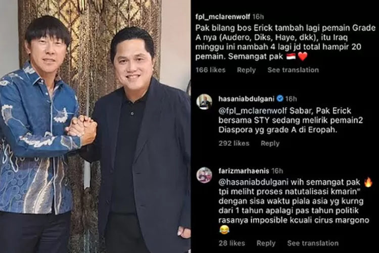 Erick Thohir Dan Shin Tae-yong Bidik Pemain Keturunan Yang Bermain Di ...