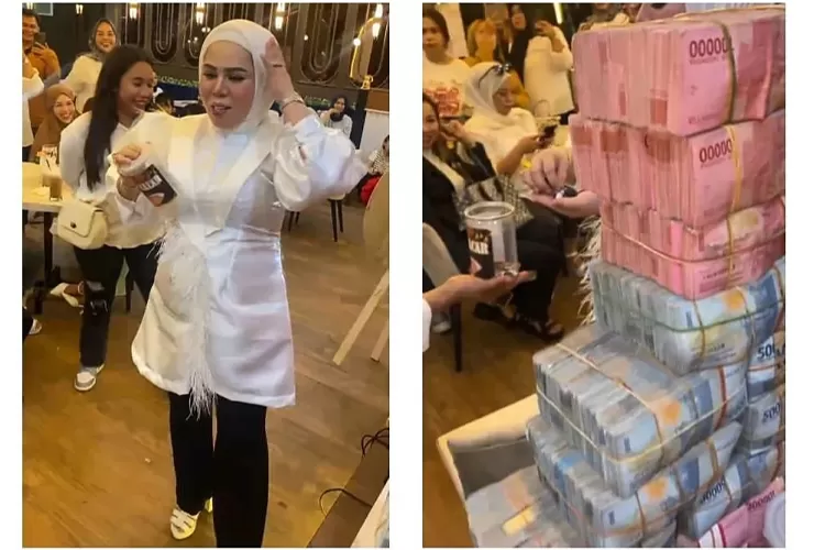 Arisan Rp2,5 miliar ibu-ibu di Makassar.