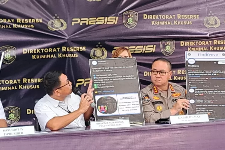 Keterangan Dirreskrimsus Polda Metro Jaya Kombes Pol Auliansyah Lubis. (Dok. PMJ News/ Fajar)