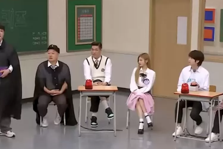 aespa saat tampil di variety show Knowing Bros pada 2 tahun lalu (Tangkapan Layar YouTube/Knowingbros)