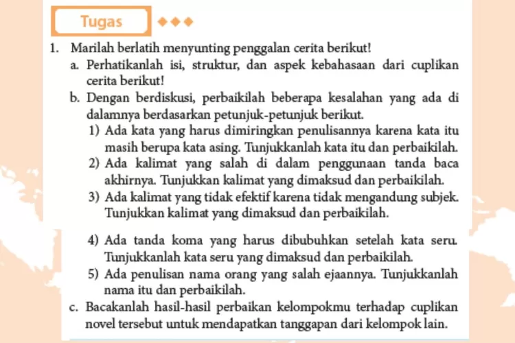 Bahasa Indonesia kelas 11 halaman 135 136 Kurikulum 2013
