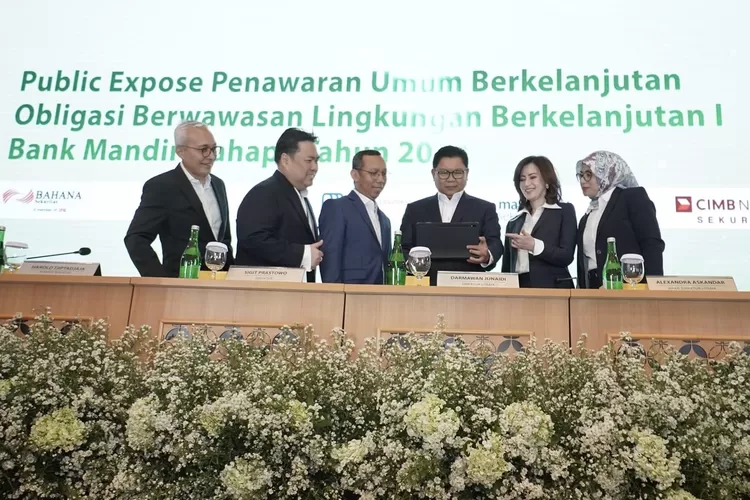 Bank Mandiri incar Rp5 Triliun dari penerbitan Green Bond, sebagai Komitmen Bangun Bisnis Berkelanjutan