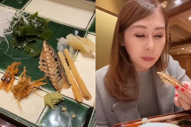 Wanita Ini Makan Tulang Ikan dan Kepala Udang Goreng Rp2,5 juta Wajar Gak Sih? (sibungbung )
