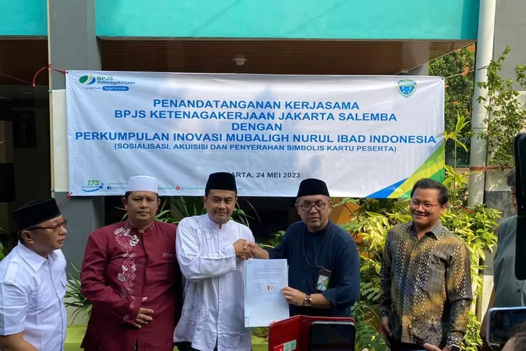 BPJAMSOSTEK kantor cabang Jakarta Salemba kerja sama dengan IMANI. 
