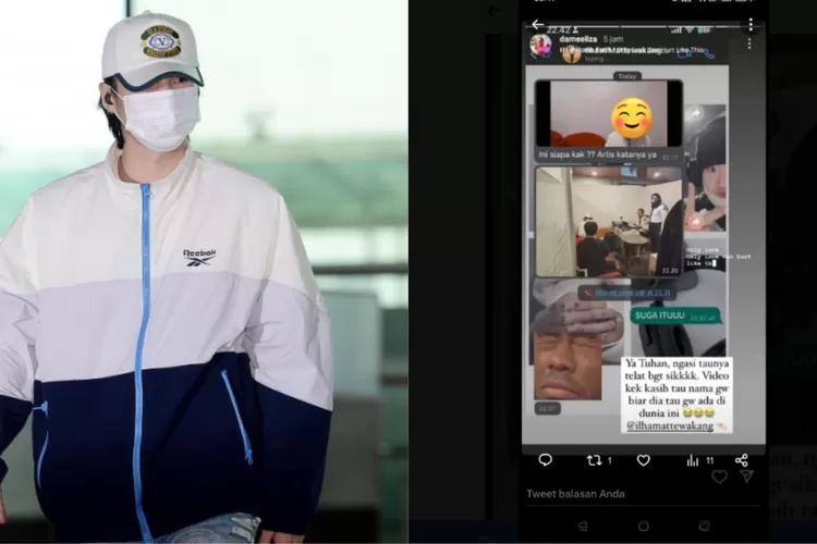 Video Suga BTS sudah sampai di Jakarta, sayangnya privasi Suga BTS telah bocor mulai dari restoran dan Ditjen Imigrasi