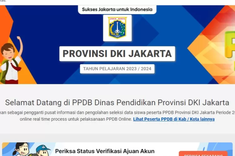 Link Pendaftaran PPDB Jakarta 2023 untuk SMP Jalur Zonasi Lengkap dengan Cara Pengajuan