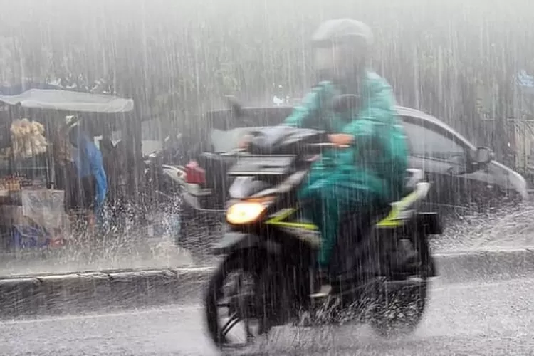 Ilustrasi Hujan Lebat/BMKG: Hujan Lebat Berpotensi Terjadi di Sejumlah Wilayah Weekend Ini. (Instagram/@humas_bandung)