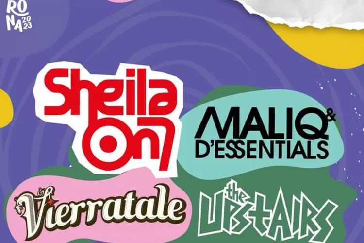 Konser Sheila on 7, Vierratale, Maliq D Essentials dan The Upstairs (Instagram @meronafest)