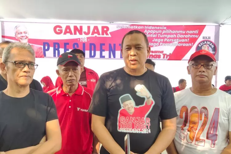Tri Adhianto Pimpin Deklarasi Relawan Ganjar For Presiden 2024