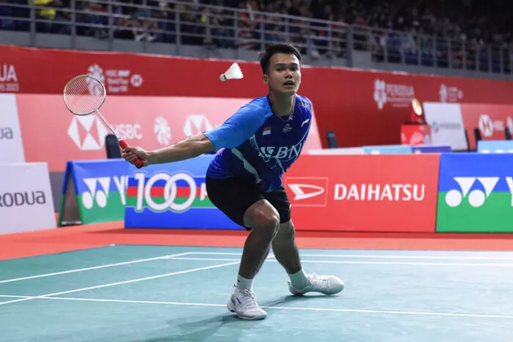  Pertandingan babak semifinal Malaysia Masters 2023 (Dok. PBSI)