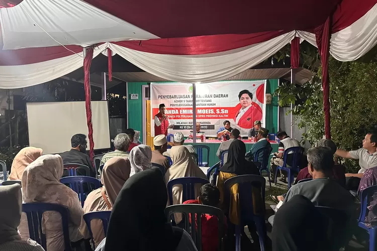 Anggota DPRD Kaltim Ananda Emira Moeis berupaya untuk selalu menyosialisasikan Perda Bantuan Hukum. (DPRD Kaltim )