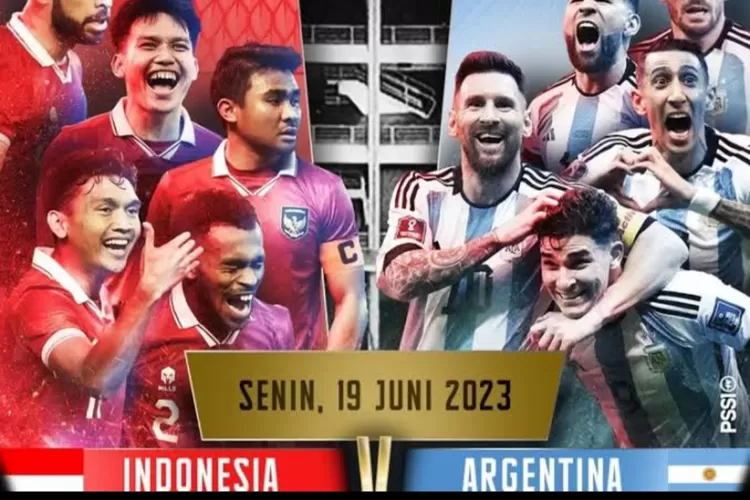 Timnas INA vs Argentina (Ist)