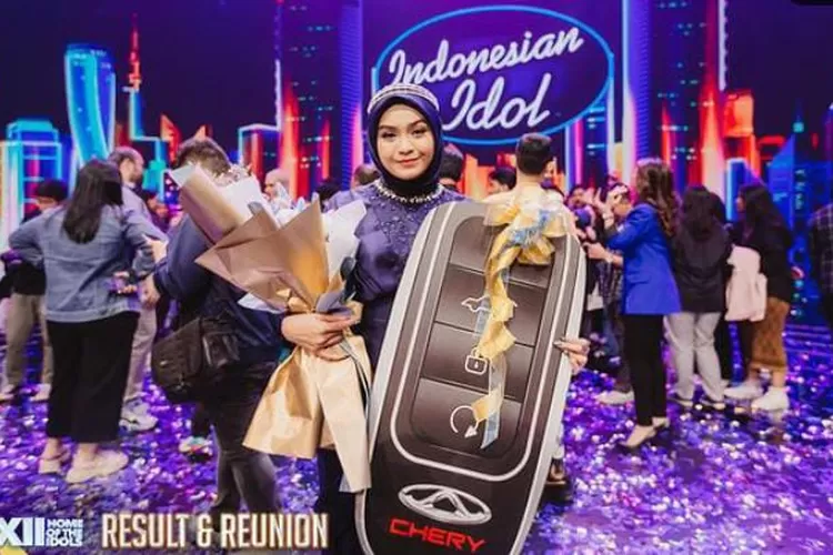 Kemenangan Salma di Indonesian Idol 2023  (tangkapan layar Instagram @salmasalsabil12 )