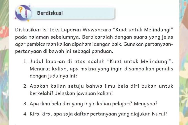 Bahasa Indonesia kelas 4 halaman 89 Kurikulum Merdeka