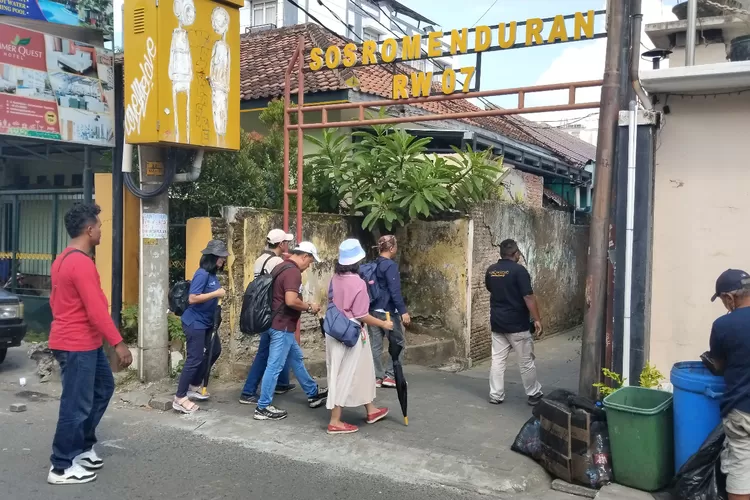  Tim juri melakukan penilaian di desa kampung wisata (Dinas Pariwisata DIY)