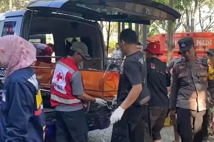 Mayat pria yang ditemukan di Puri Anjasmoro Semarang. Polisi sudah temukan identitasnya.  (Istimewa)