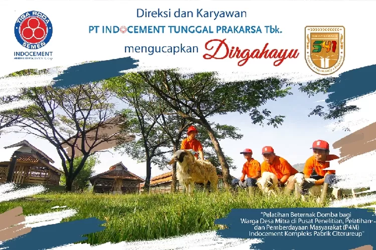 PT Indocement Tunggal Prakarsa, Tbk  meriahkan HJB Bogor (Humas Indocement)