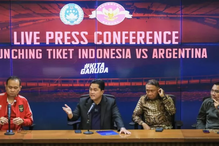 Buruan Beli Tiket Hanya di BRI Saksikan Timnas Indonesia Lawan Juara Piala Dunis 2022 Timnas Argrntina (Istimewa)