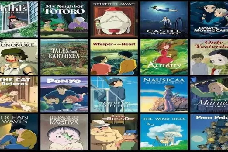 Poster Anime Studio Ghibli (Studio Ghibli )