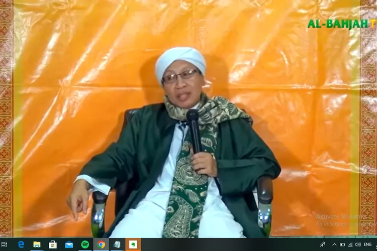 Potret Buya Yahya (Tangkapan layar Youtube Al Bahjah Tv)